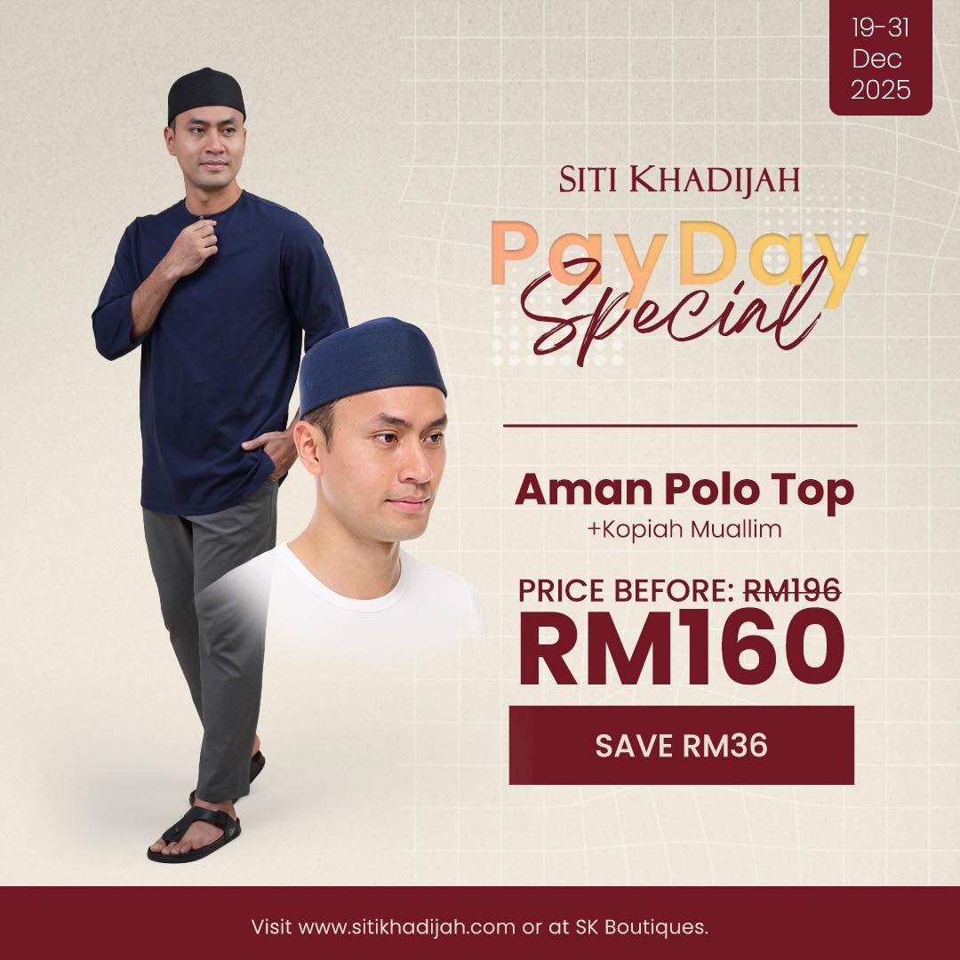Siti Khadijah Payday Sale promotion