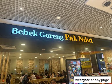 Bebek Goreng Pak Ndut Westgate