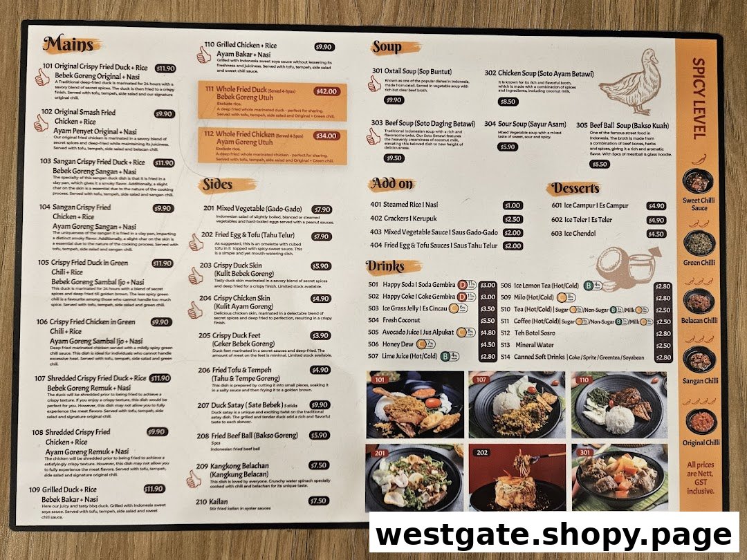 Bebek Goreng Pak Ndut Westgate image 24
