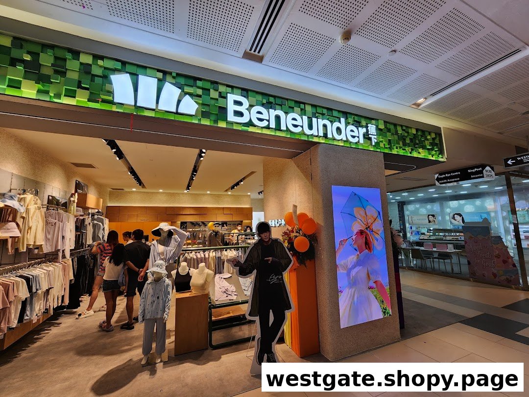 BENEUNDER 蕉下 Singapore Westgate image 1