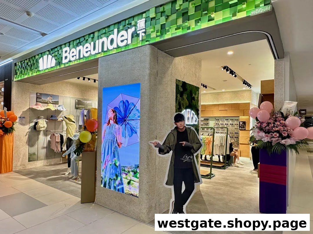 BENEUNDER 蕉下 Singapore Westgate