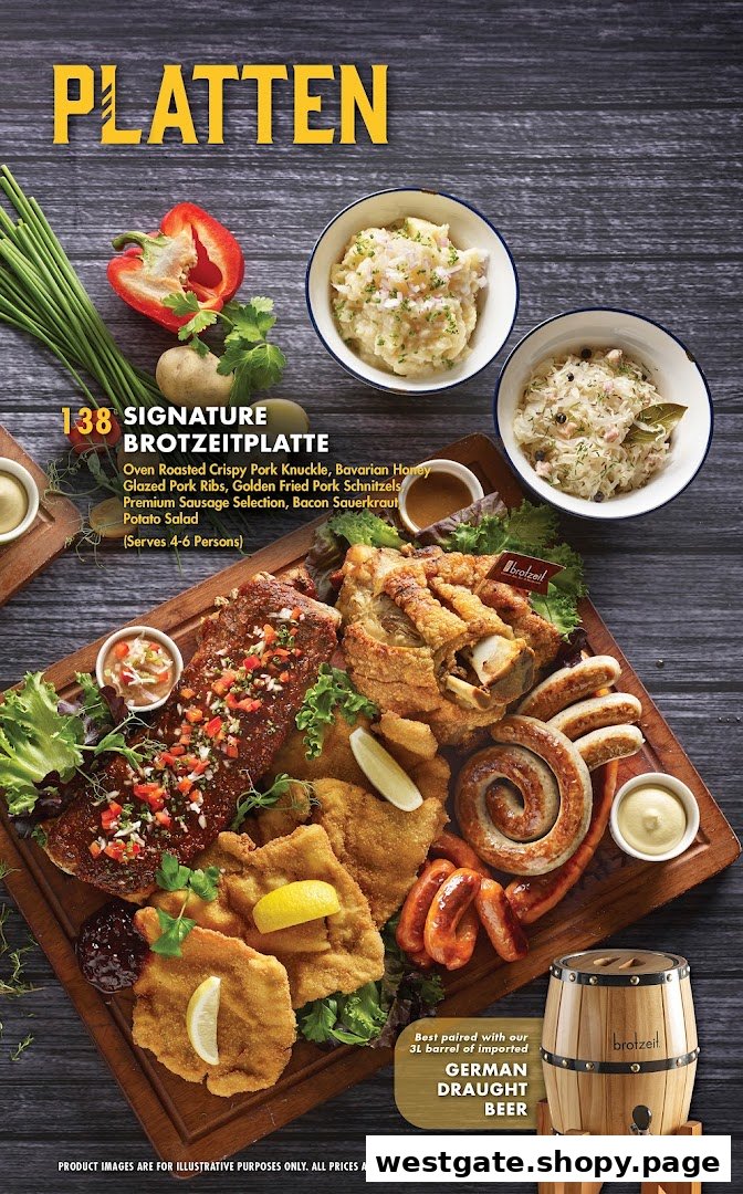 Brotzeit German Beer Bar and Restaurant - WestGate image 30