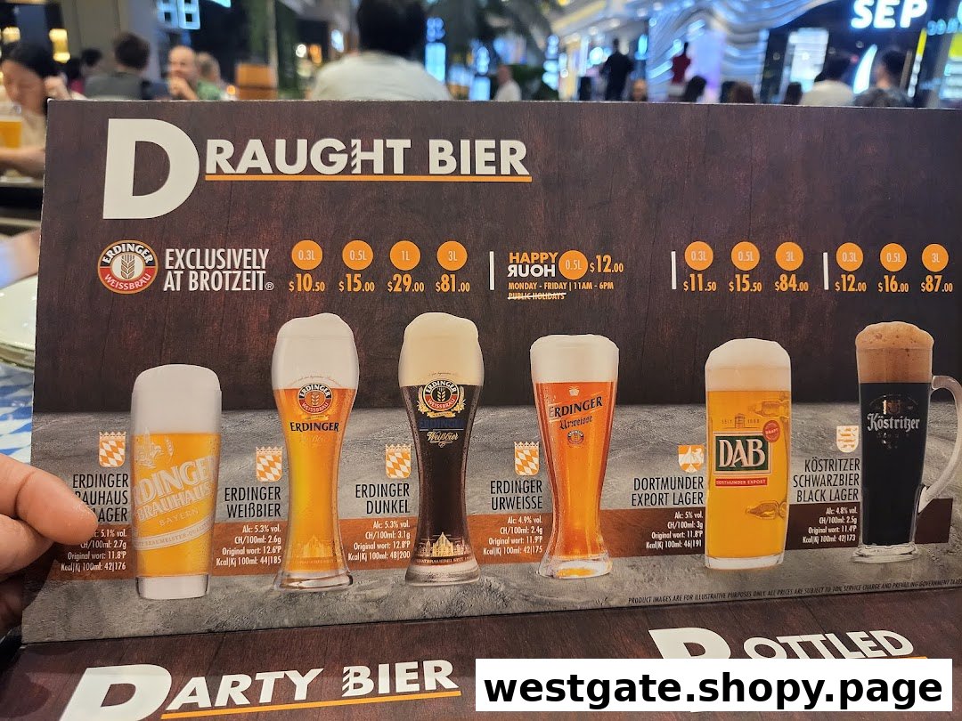 Brotzeit German Beer Bar and Restaurant - WestGate image 69
