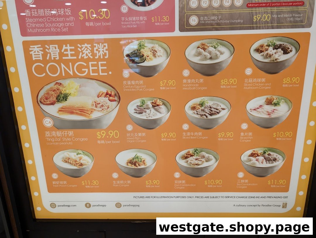 Canton Paradise Noodle  Congee House 樂天小香港粥面家 at Westgate image 52