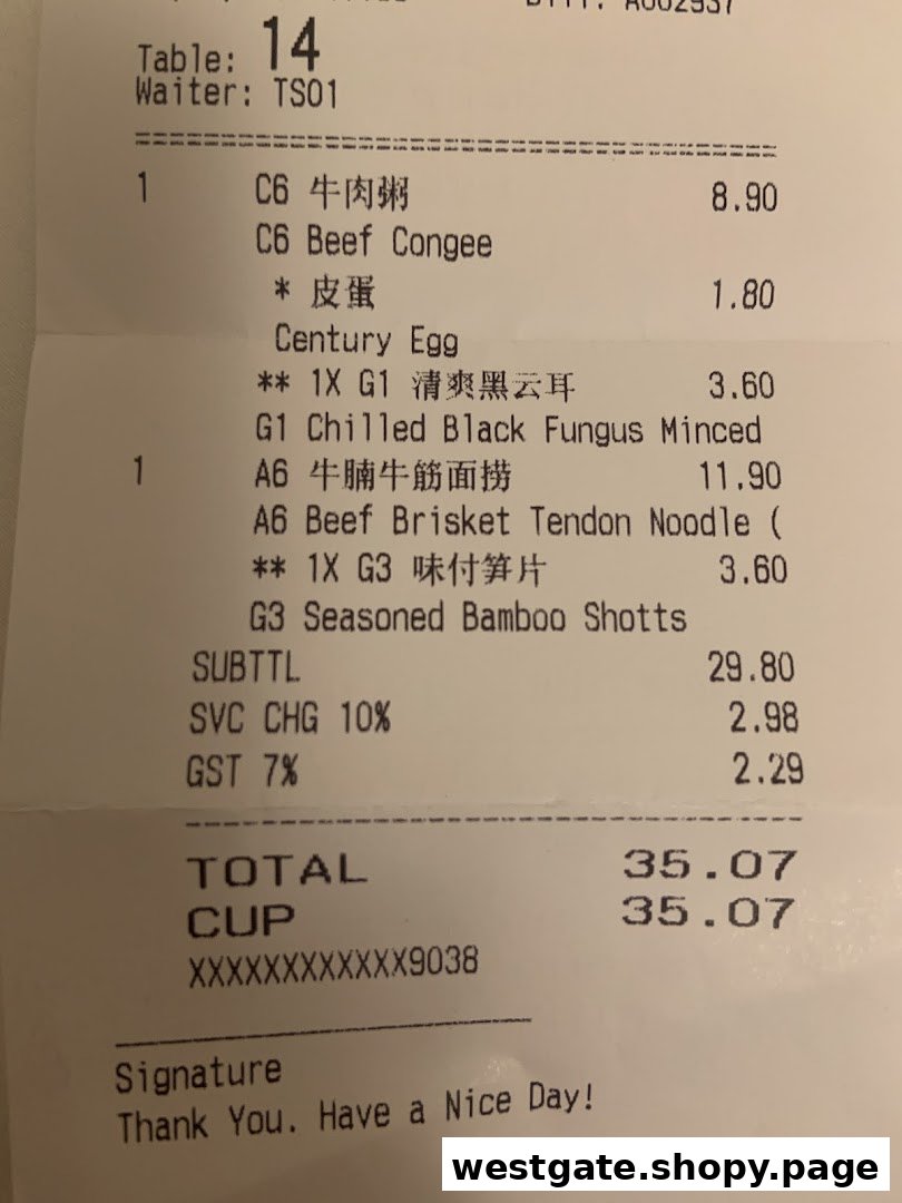 Canton Paradise Noodle  Congee House 樂天小香港粥面家 at Westgate image 40