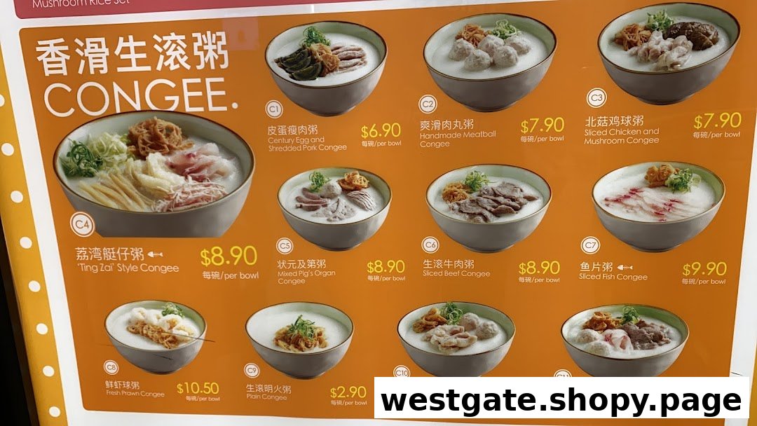 Canton Paradise Noodle  Congee House 樂天小香港粥面家 at Westgate image 46
