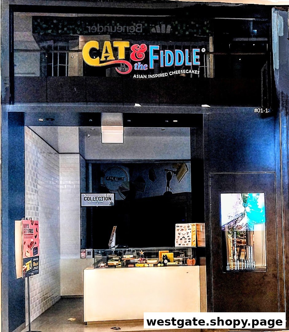 Cat  the Fiddle Cakes - Westgate