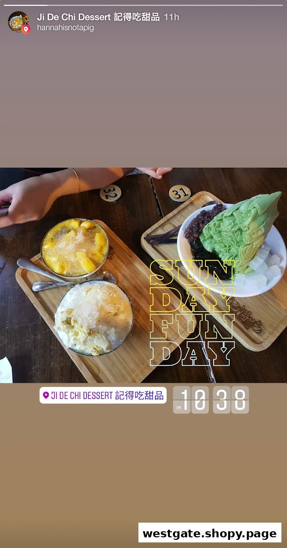 Three vibrant Asian desserts, including mango and matcha shaved ice, served on wooden trays.