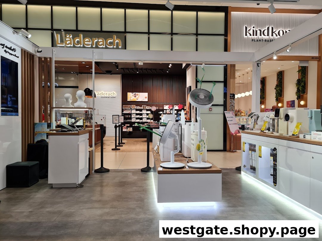 Interior view of novita Westgate, showcasing a range of modern home appliances and air solutions.
