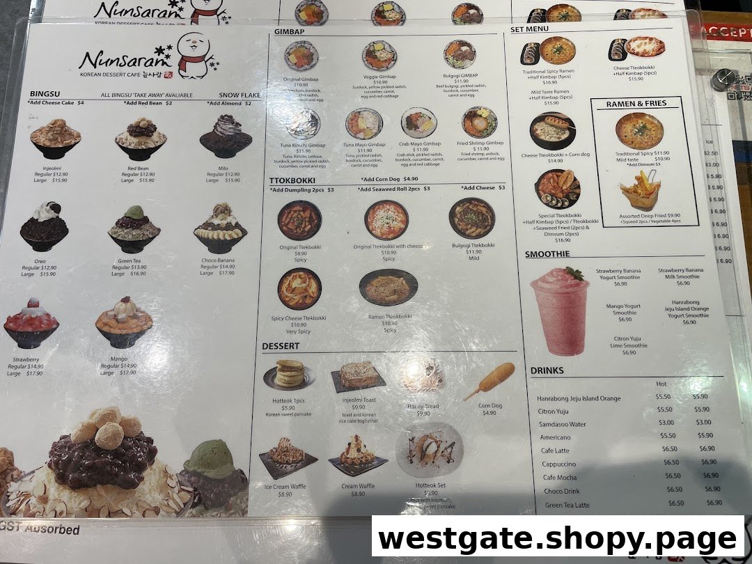 Nunsaram Korean Dessert Cafe image 29
