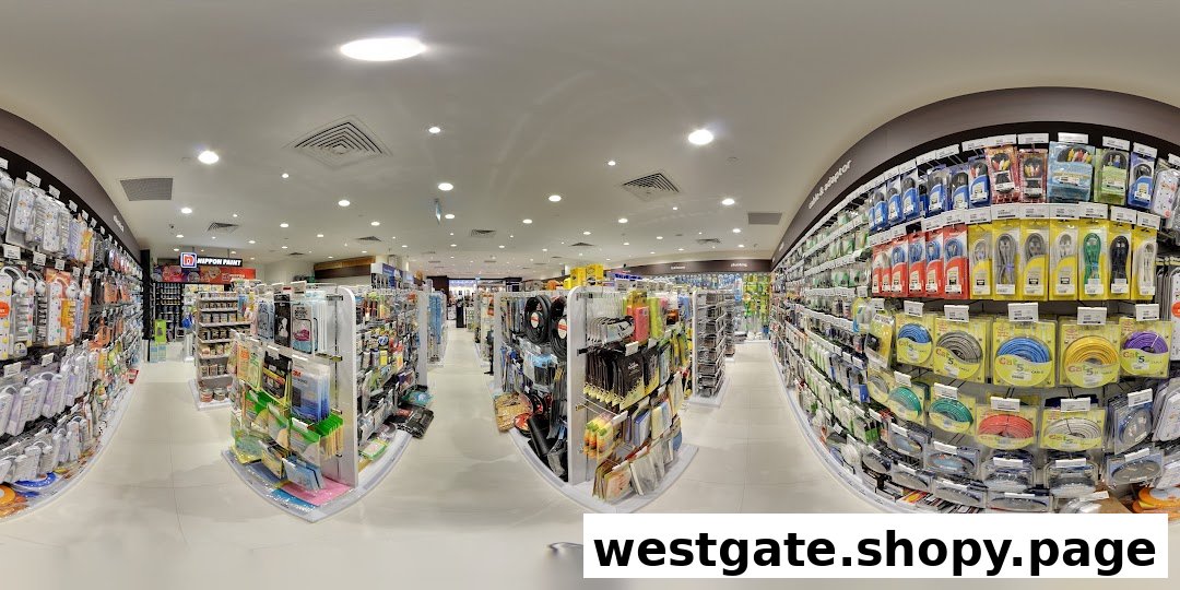 A wide interior view of Selffix DIY store, showcasing aisles filled with various home improvement and hardware products.