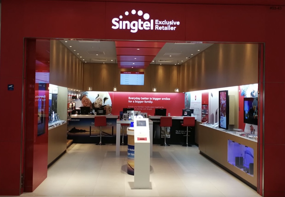 Singtel Exclusive Retailer Westgate G-force