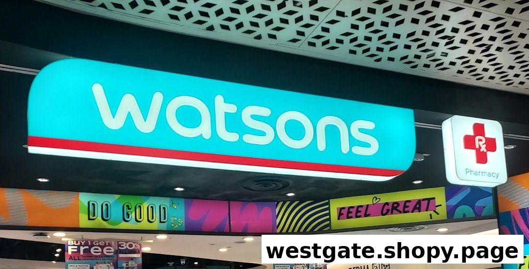 Watsons Singapore  GNC - Westgate Click  Collect